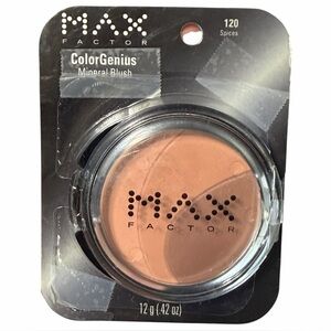 MAX FACTOR ColorGenius Mineral BLUSH Compact #120 SPICES - Discontinued NEW